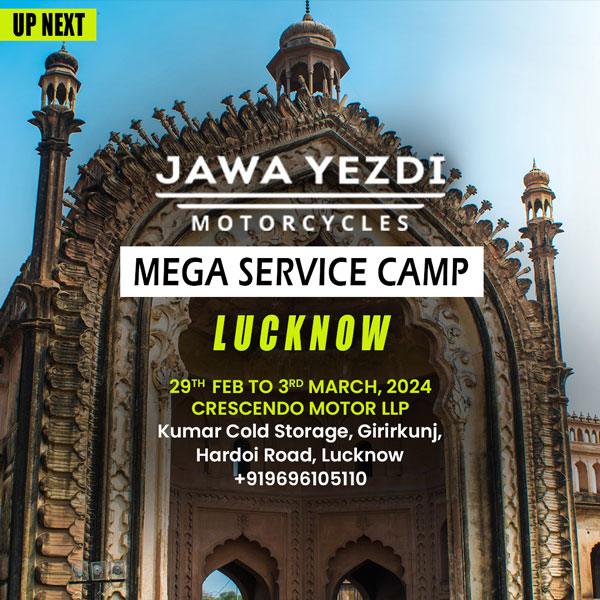 Jawa Yezdi Motorcycles Lucknow