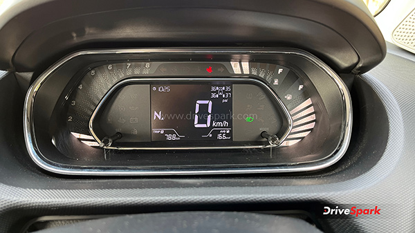 Tata Tigor iCNG Instrument Cluster