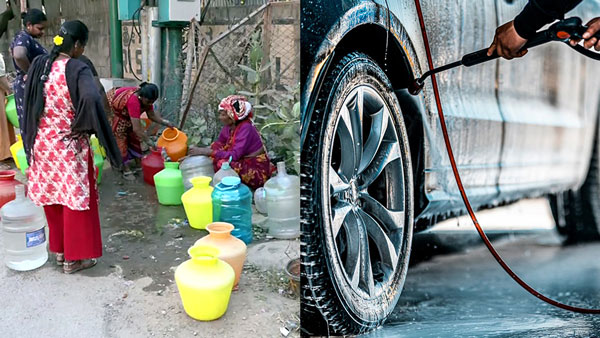 Bengaluru Water Crisis Washing Cars with Drinking Water Now Costs Rs 5 000