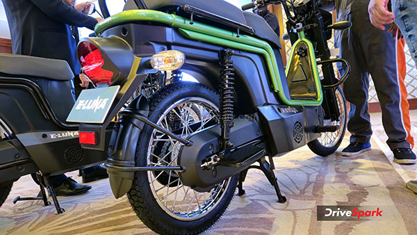 Kinetic Green E Luna Rear