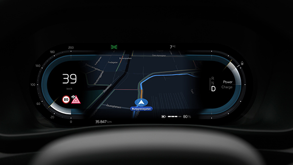 Volvo Accident Ahead Alert Feature