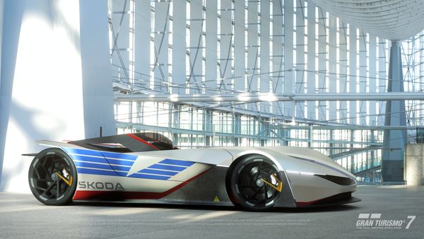 Škoda's Electric GT Concept in GT7