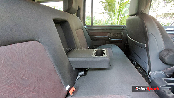2024 Force Gurkha Review middle row seats