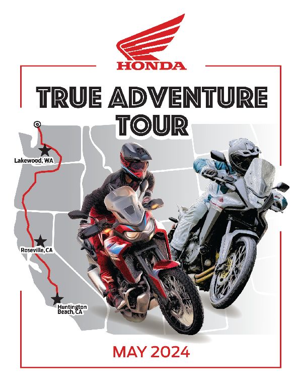Honda Adventure Tour Led by Campbell