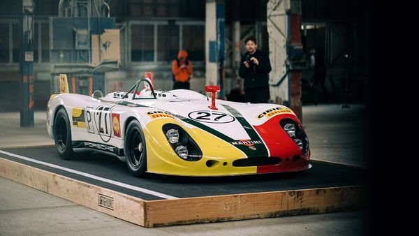 Porsche Race Cars Showcase in California