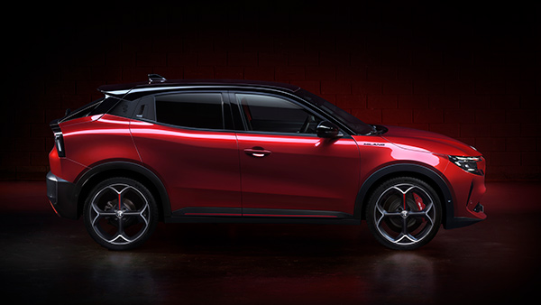 Alfa Romeo Milano side design