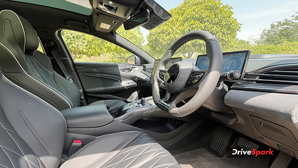 BYD Seal Review front seats