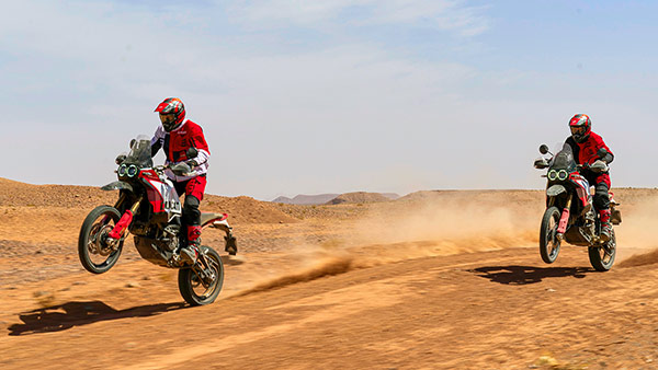 Ducati DesertX Rally launch