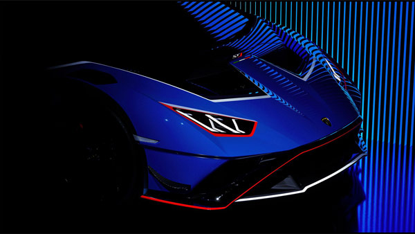 Lamborghini Huracan STJ headlight