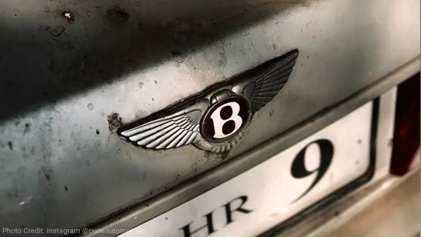 Abandoned Bentley in Pune A Tale of Neglect