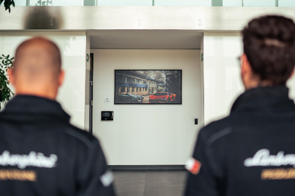 Lamborghini's 60th Anniversary Art Exhibit
