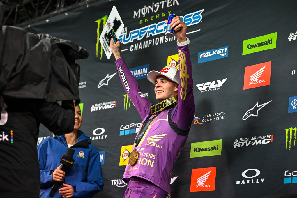 Jett Lawrence Wins 2024 AMA 450 Supercross Championship