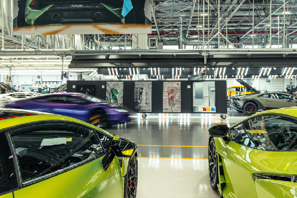 Lamborghini's 60th Anniversary Art Exhibit