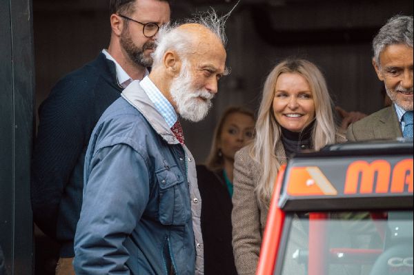 Royal Visit to Electric Car HQ