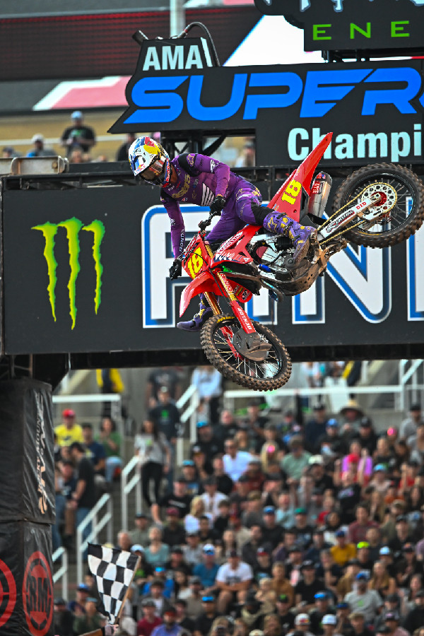 Jett Lawrence Wins 2024 AMA 450 Supercross Championship