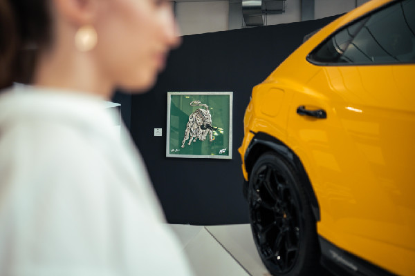 Lamborghini's 60th Anniversary Art Exhibit