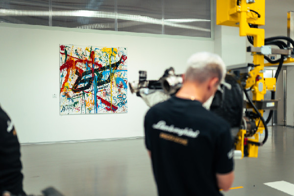 Lamborghini's 60th Anniversary Art Exhibit