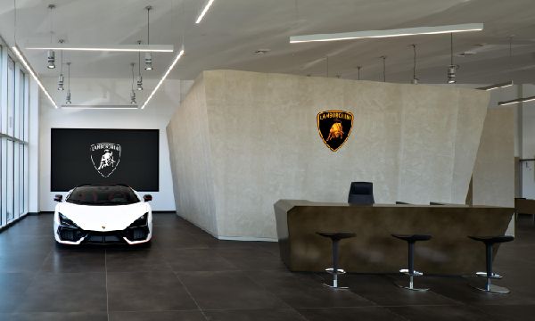 Lamborghini Launches Hybrid SUV in New Showroom