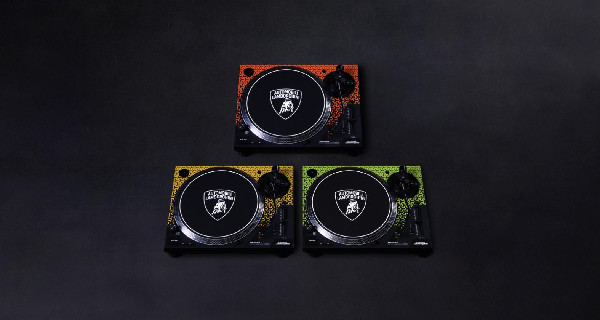 Lamborghini & Technics Launch New Turntable