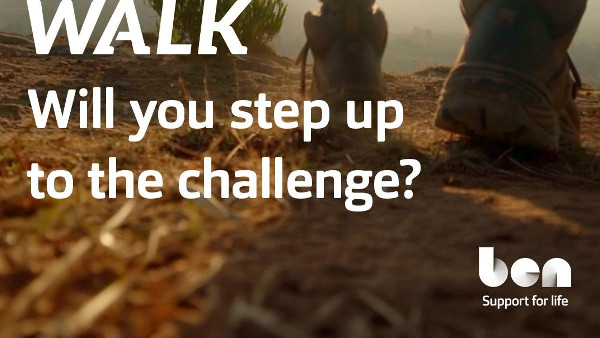 Support Ben’s Big Walk Challenge
