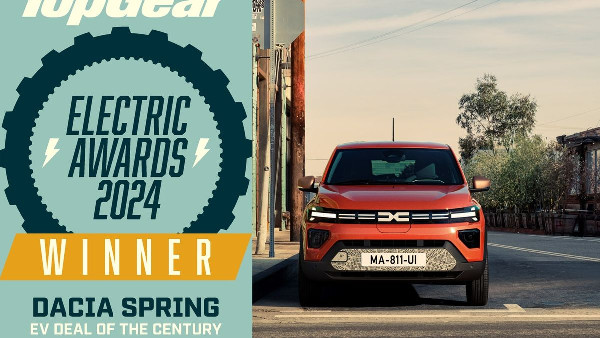 Dacia Spring Wins TopGear EV Award