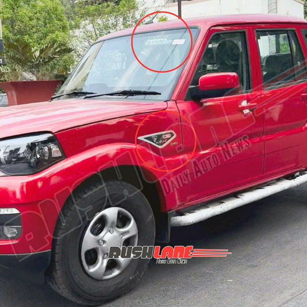 2025 Scorpio Pickup Truck Tests in India