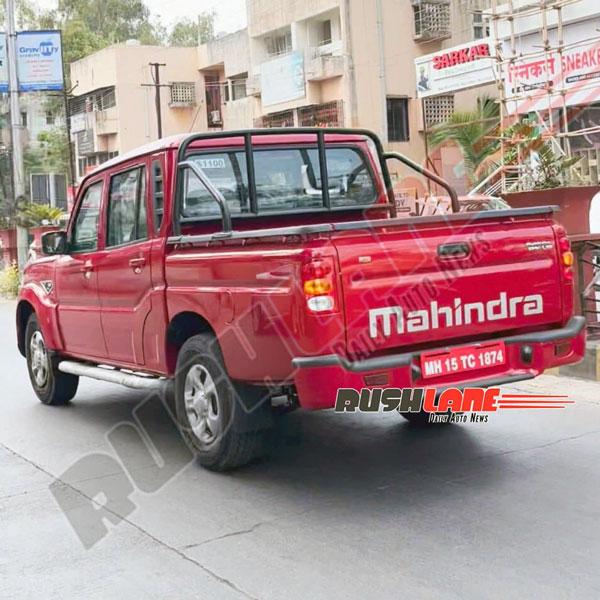 2025 Scorpio Pickup Truck Tests in India