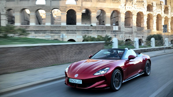 MG Cyberster Wins at Top Gear 2024 MG Cyberster Wins at Top Gear 2024