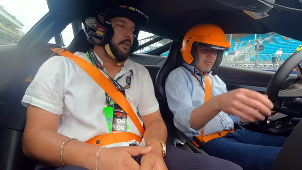 Yuvraj Singh s F1 Adventure with Hakkinen