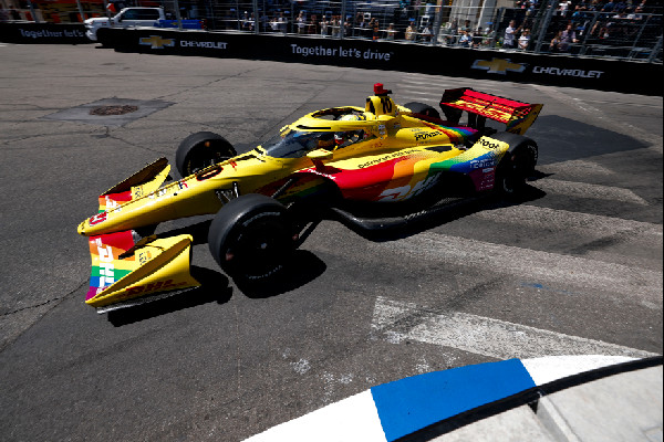 Honda Tops Detroit GP Qualifying