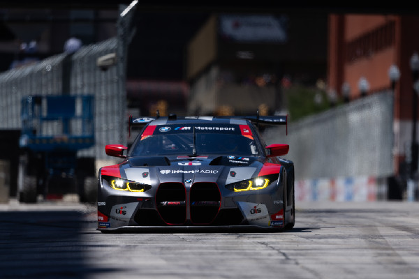 BMW Team's Tough Detroit Race