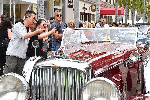 Luxury Cars Shine at Rodeo Drive 2024
