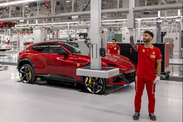 Ferrari's New E-Building Opens
