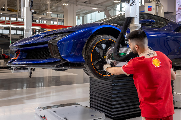 Ferrari's New E-Building Opens