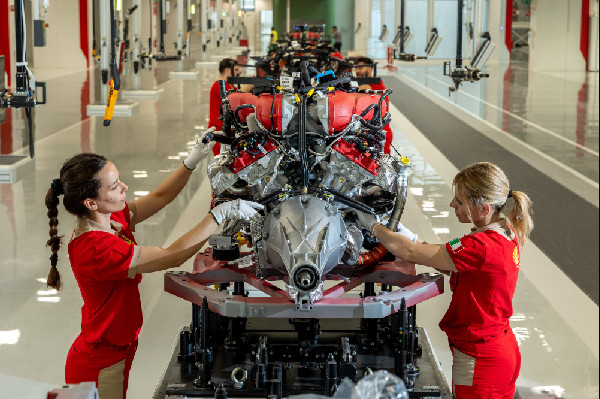 Ferrari's New E-Building Opens