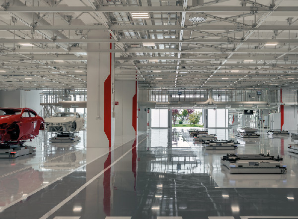 Ferrari's New E-Building Opens