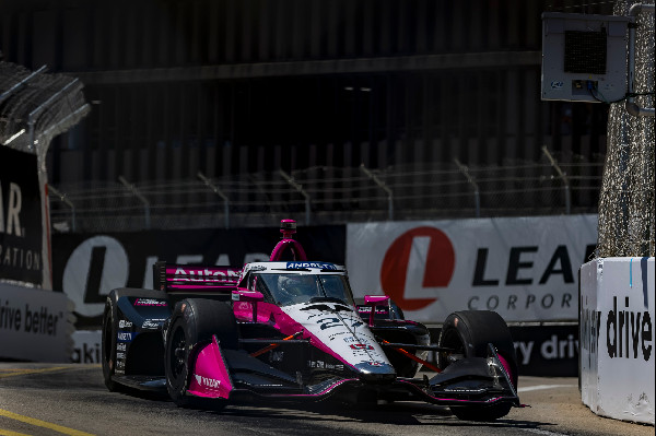 Honda Tops Detroit GP Qualifying