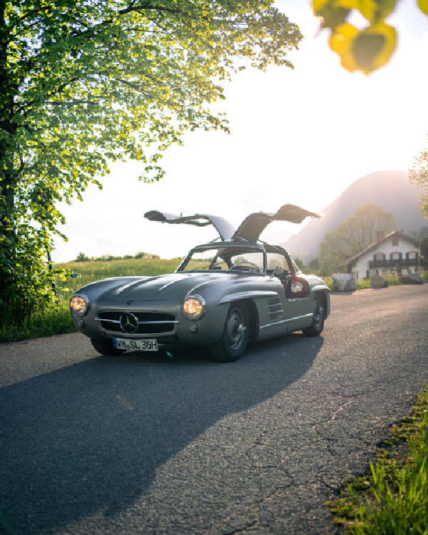 1955 Gullwing ‘Rubirosa’ at Concours