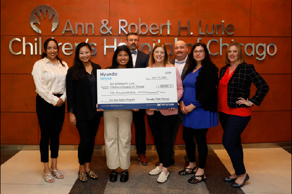 Hyundai and Lurie Children's Car Seat Safety Check Event