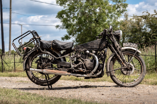 Classic Bikes Star in Auction