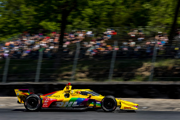 Palou Leads Honda at Road America Race