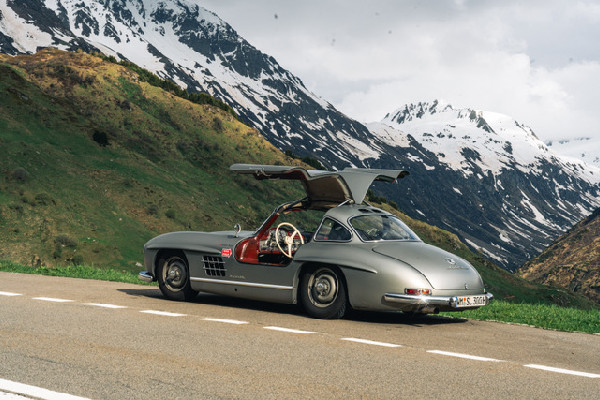 1955 Gullwing ‘Rubirosa’ at Concours