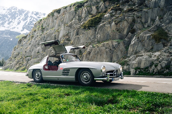 1955 Gullwing ‘Rubirosa’ at Concours