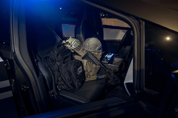 Tesla Cybertruck as New Police Vehicle Tesla Cybertruck as New Police Vehicle