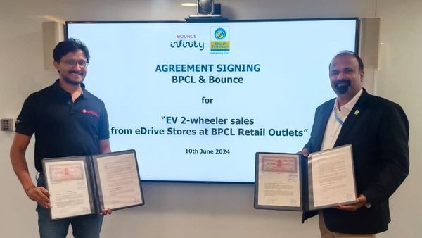 BPCL Bounce Infinity Drive EV Adoption