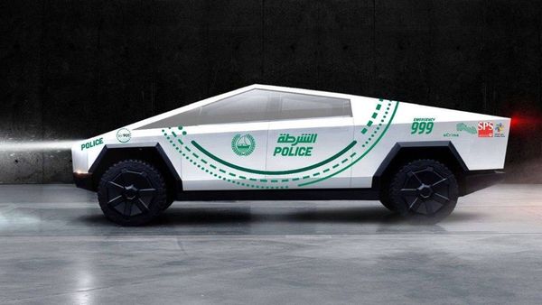 Dubai Police Tesla Cybertruck