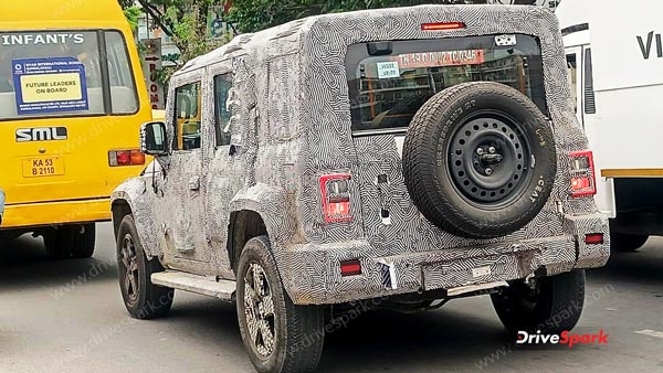 Mahindra Thar 5-Door Spotted