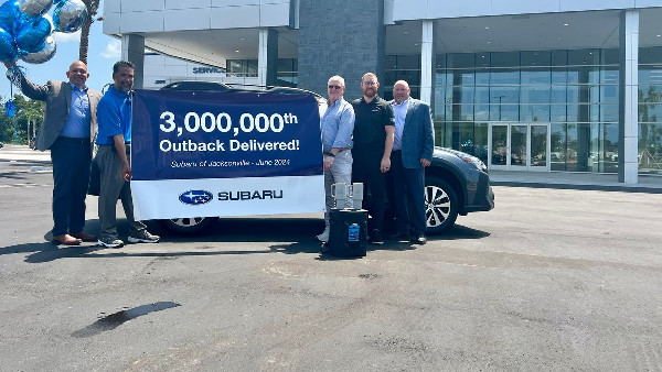 Three-Millionth Subaru Outback Sold