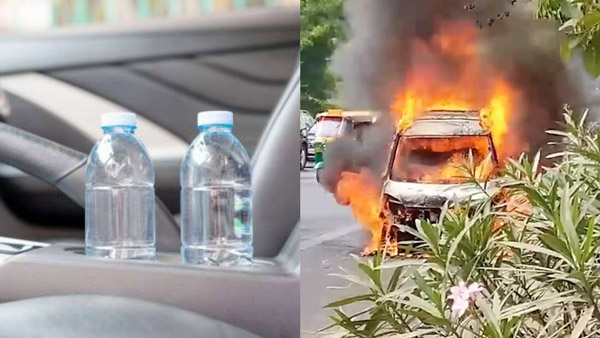 Avoid Car Fires Tips On Plastic Bottles 3
