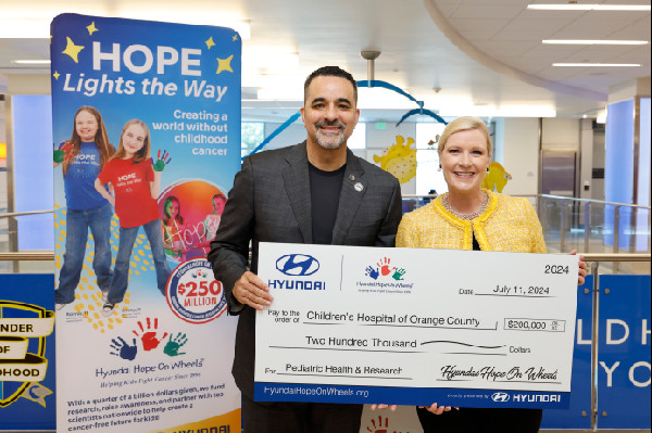 Hyundai Donates $200K to CHOC